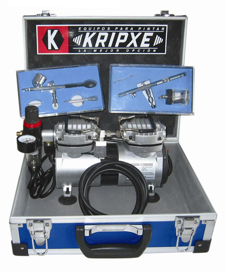 kit aerografo profesional Kripxe