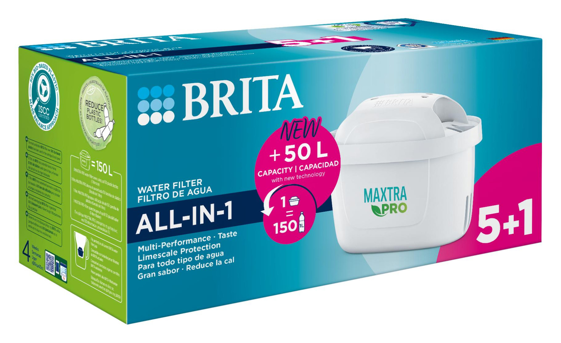FILTRO BRITA MAXTRA PRO ALLIN1 PACK 5+1