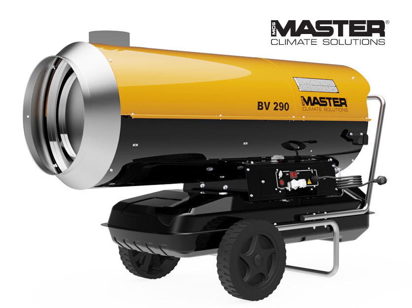 Calentador de gasoil con chimenea Master BV290