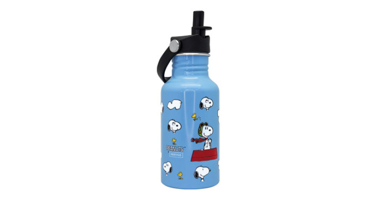 Botella infantil aluminio 500ml Peanuts o Snoopy - Casa Rex