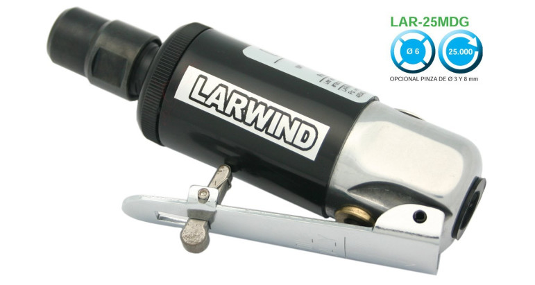 Amoladora neumatica recta Lar-25mdg