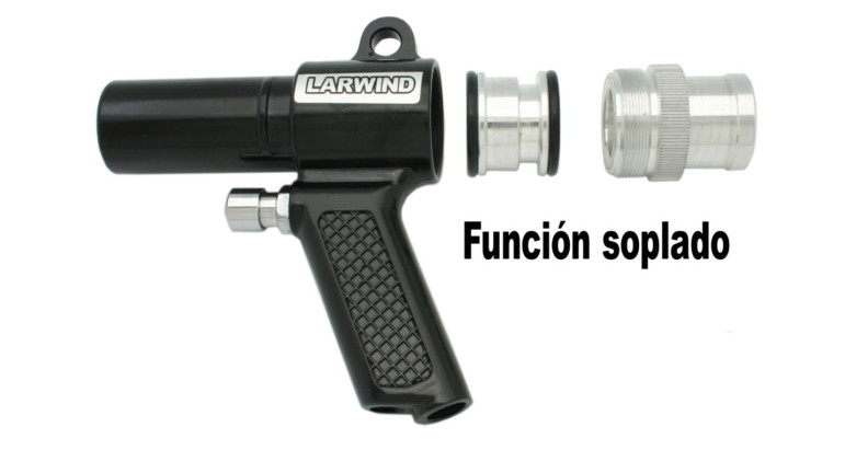LAR-5005 función soplado
