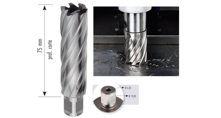 Corona Cobalto Blue Master 750C para taladros con base electromagnética 