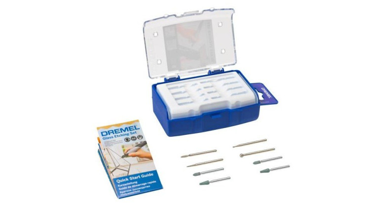 Dremel 682 juego de fresas para grabar vidrio y metal