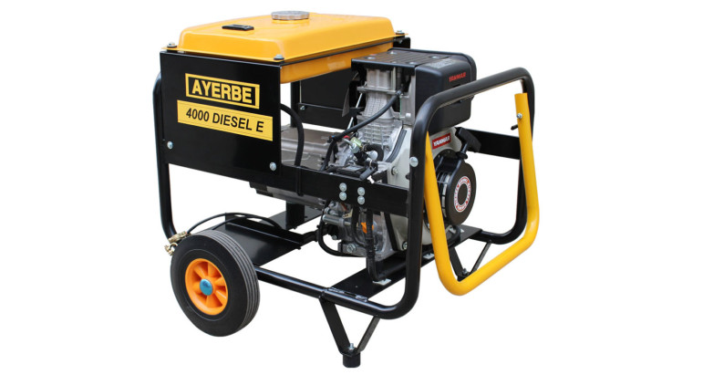 Generador diésel ayerbe 4000 e 