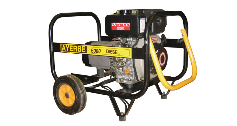 Generador Ayerbe 6500 Arranque eléctrico