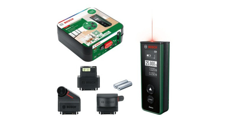 Medidor laser Bosch Set Zamo 0603672901