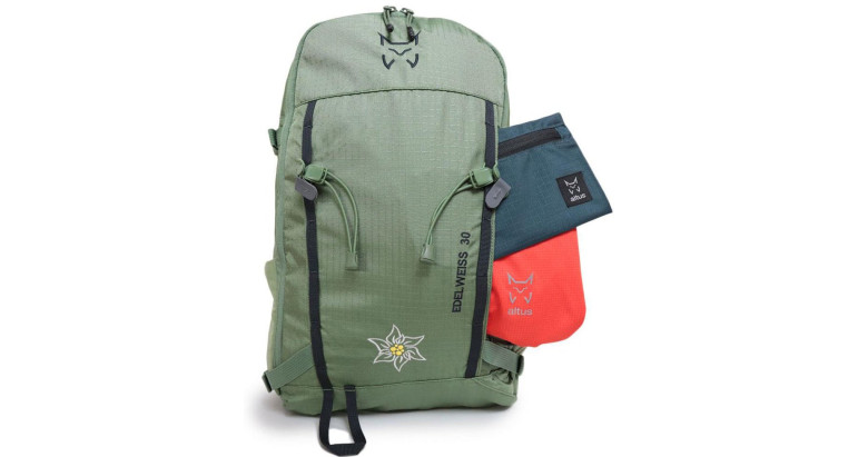 Altus mochila Edelweiss  K30 verde comoda