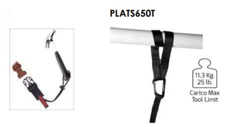 Sistema anticaida. Plano. Plast650t