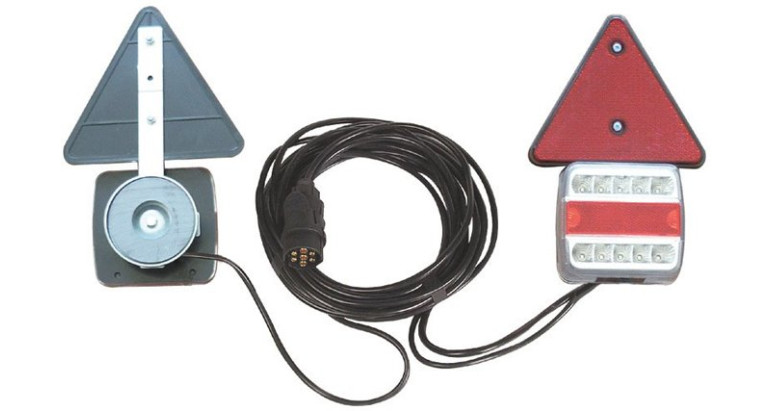 Portamatrículas magnético LED 90400