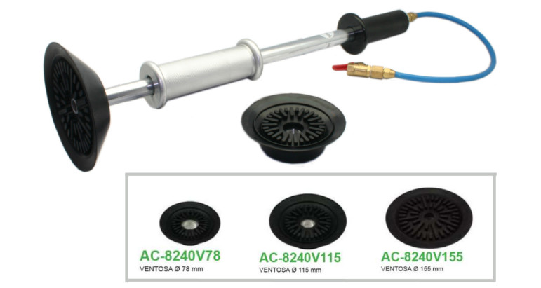 Sacabollos neumatico succion LAR-8240