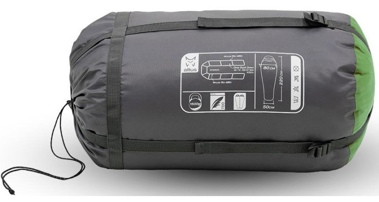 Altus saco ANDES 1500 K30 laurel  aislamiento