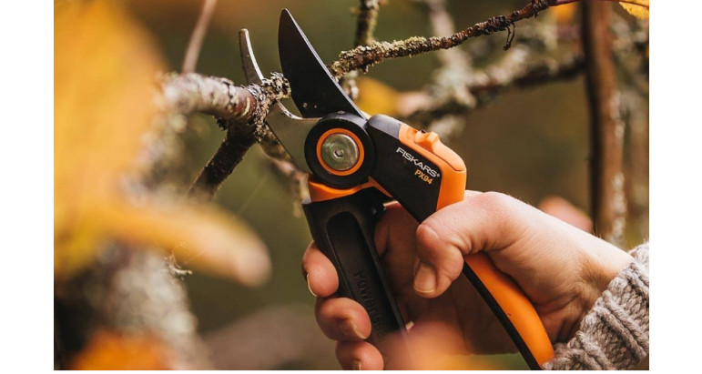 Tijeras de poda Fiskars con efecto multiplicador