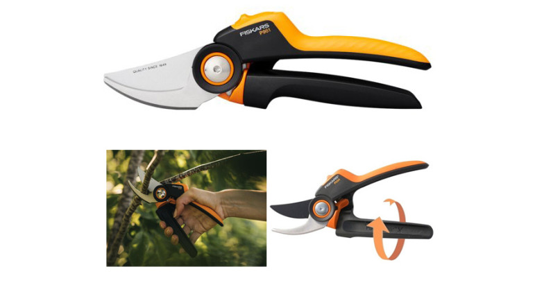 Fiskars 961 Tijeras de poda con multiplicador de fuerza