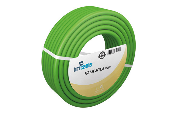 CABLE ELEC LH MANG RZ1-K (AS) BRICABLE 3GC 1.5MM VER 25 MT 
