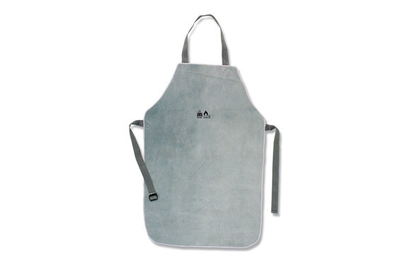 MANDIL PIEL SERRAJE PROTECCION SOLDADURA 90X60 CM
