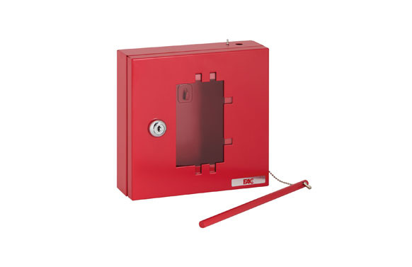 CAJA EMERGENCIA LLAVE 170 X 170 X 50 MM ROJO