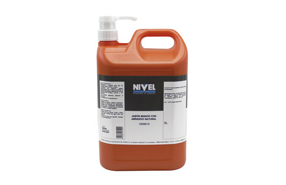 JABON MANOS CON ABRASIVO NATURAL 5 L CON DOSIFICADOR