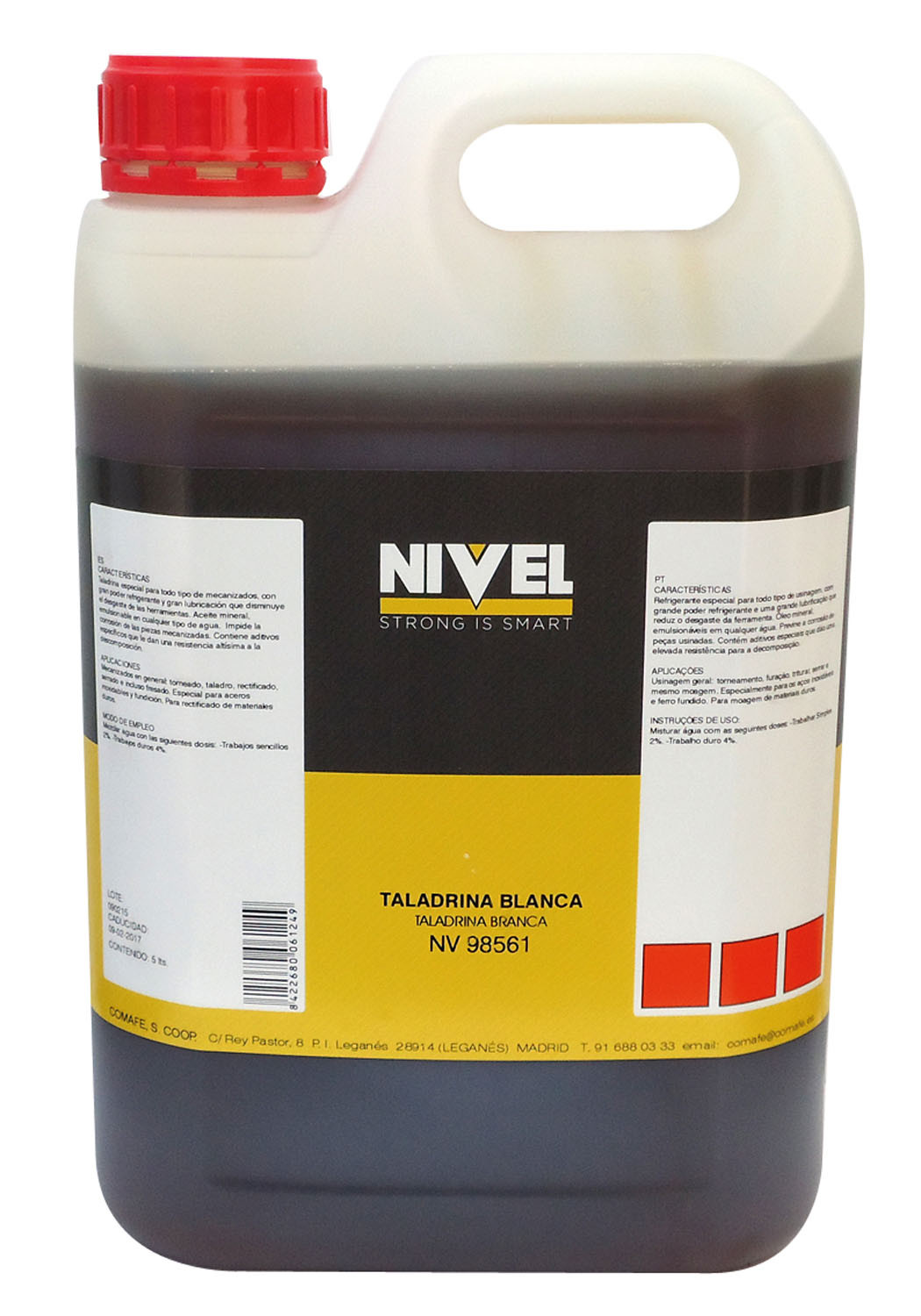 TALADRINA BLANCA REFRIGERANTE LUBRICANTE 5L
