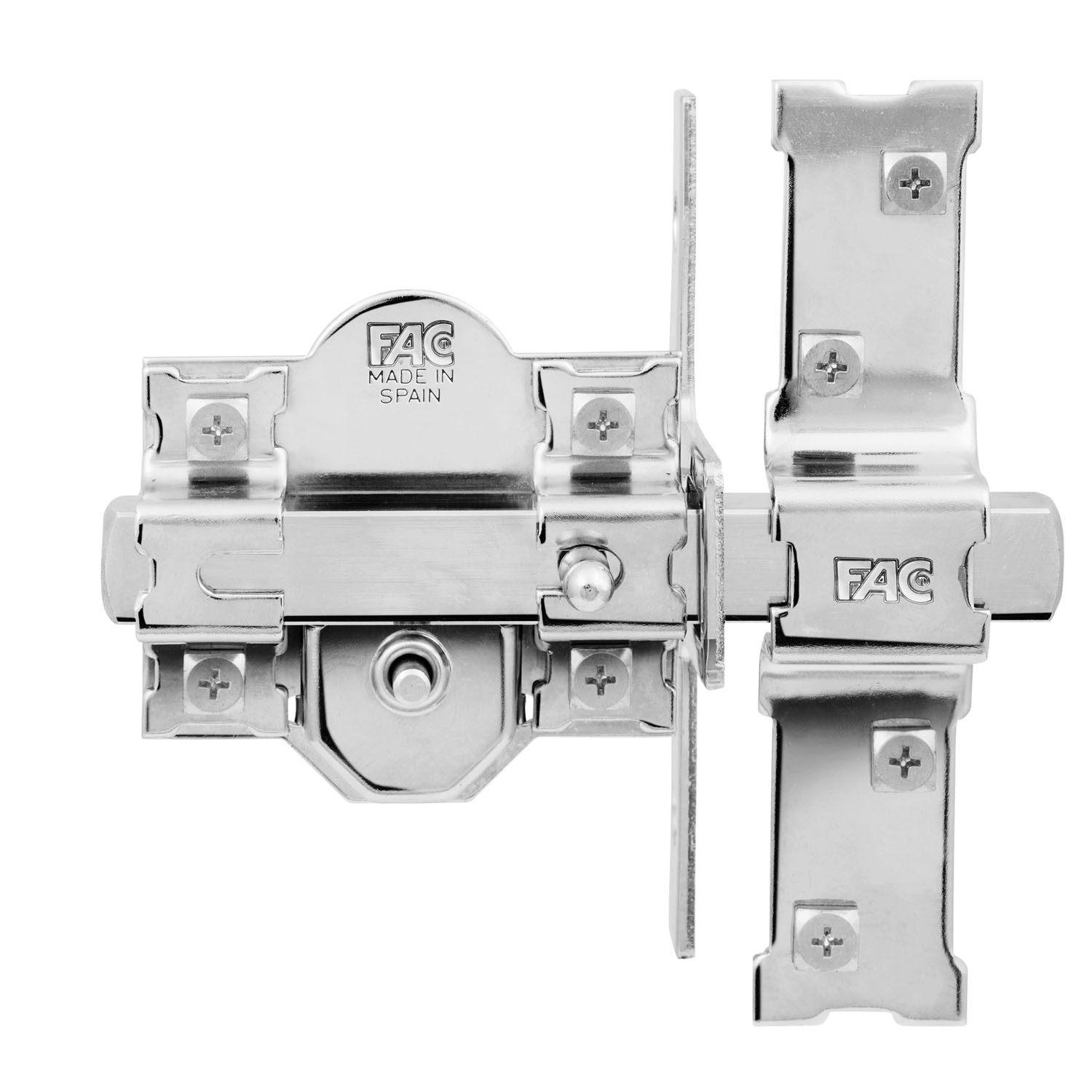 CERROJO 946RP/80 SISTEMA R UVE, CILINDRO Ø 30X50MM NIQUEL