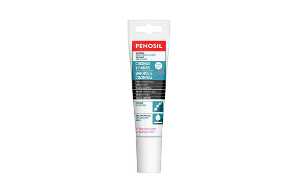 SILICONA NEUTRA COCINAS Y BAÑOS 100 ML BLANCO
