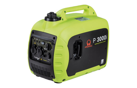 GENERADOR GASOLINA MOTOR PRAMAC INVERTER OHV 230 V P3000I VERDE