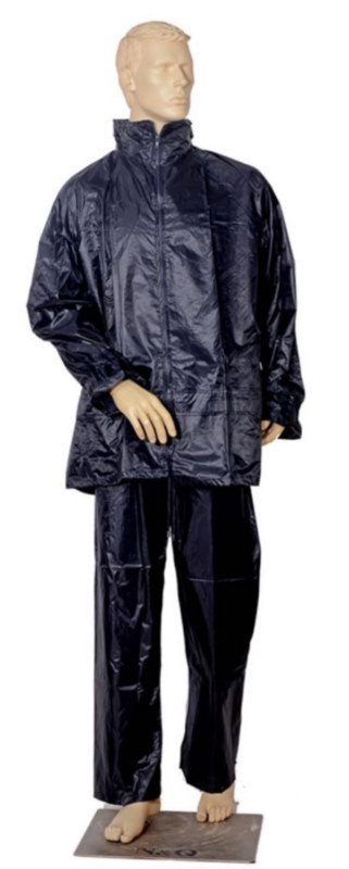 TRAJE DE AGUA NILON PVC AZUL INGENIERO TALLA XL
