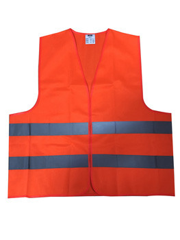 CHALECO ALTA VISIBILIDAD NARANJA TALLA XL