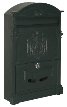 BUZON EXTER. 25X8X40,8CM NATUUR ALU NEGRO IMPERIO NT97366 