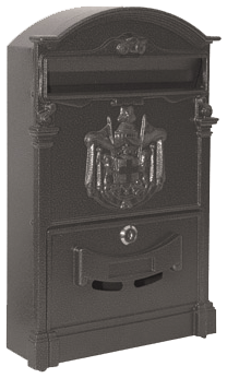 BUZON EXTER. 25X8X40,8CM NATUUR ALU GRIS IMPERIO NT97368 