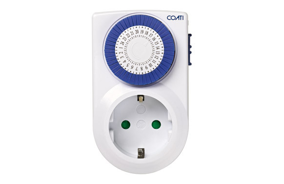 PROGRAMADOR ELEC ANALOG. MINI COATI BLANCO 