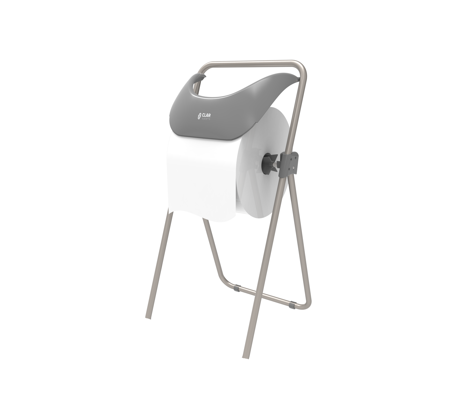 PORTABOBINA PAPEL CELULOSA SUELO