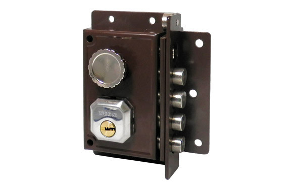 CERRADURA SEG. SOBR. C911-D 87X32X140MM PIC/4BUL DCHA MARR D 