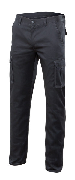 PANTALON POLIESTER / ALGODON 240 GR NEGRO TALLA 44