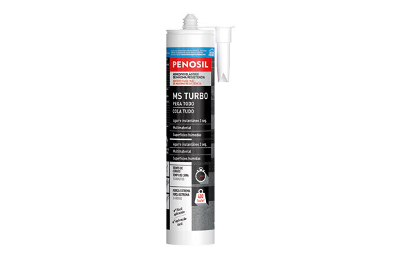 ADHESIVO SELLADOR MS TURBO 3 SEGUNDOS 290 ML NEGRO