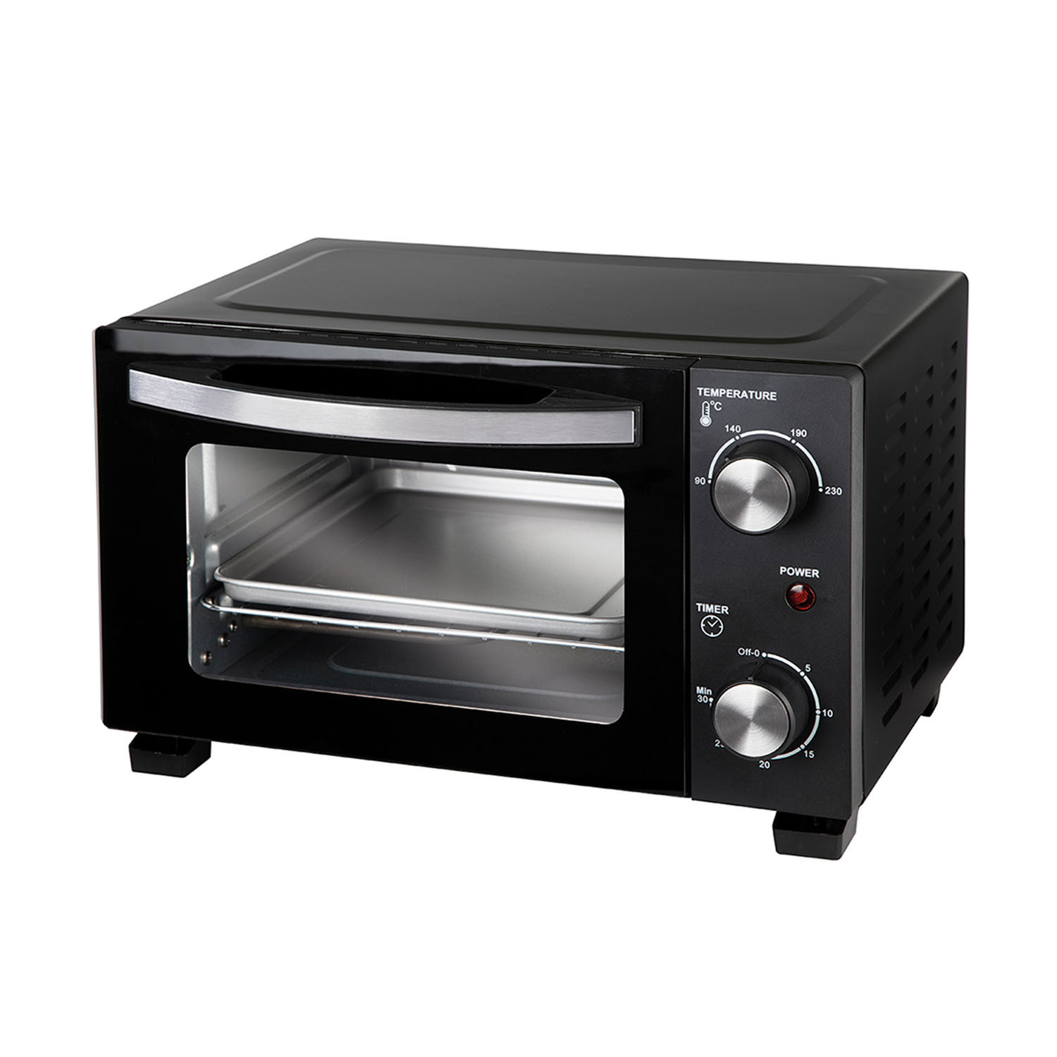 HORNO SOBREMESA 10L 800W NEGRO