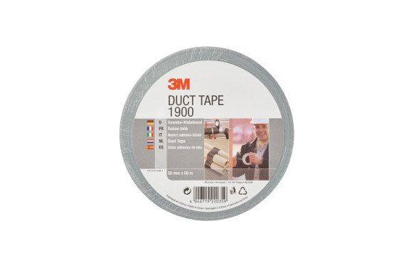 CINTA AMERICANA 1900 50 M X 50 MM PLATA