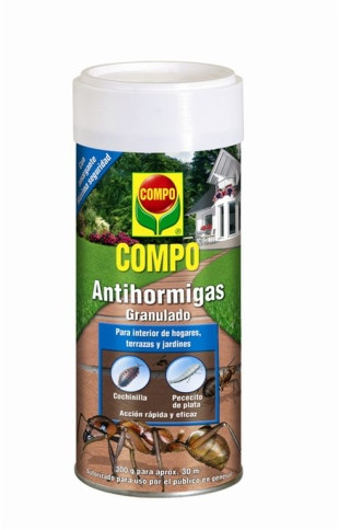 INSECTICIDA HORMIGAS GRANULADO TALQUERA COMPO 300 GR 