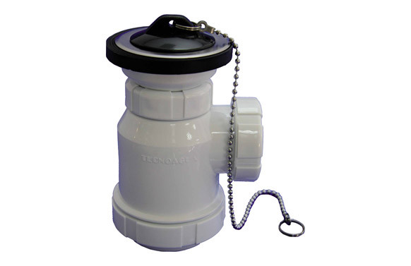 SIFON EVACUACION BOTELLA Ø70 -1 1/2 VALVULA T-3