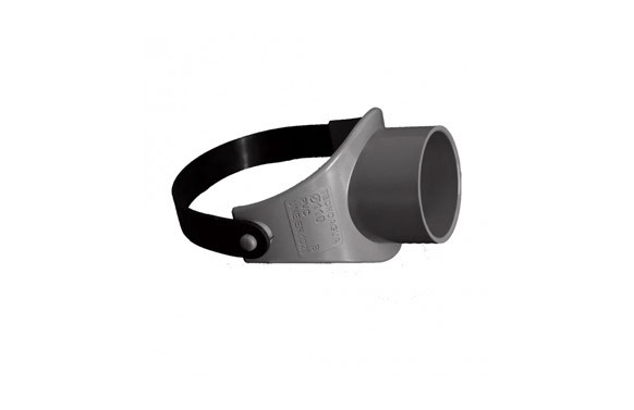 INJERTO EVACUACION ABRAZADERA ELASTICA PVC Ø 110-40