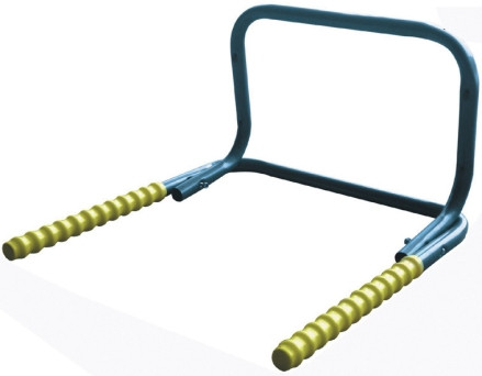 SOPORTE BICICLETA ABAT NIVEL AC/PLAS GR MANGO 450 X 510 X 310 MM