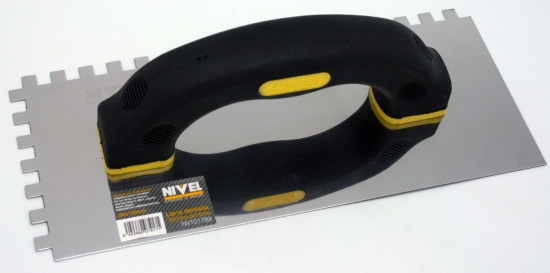 LLANA ALB. 280X120MM DIENTE 8MM M/C BIMAT. DENTADA ACERO NIV 