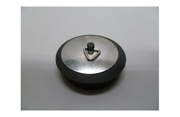 TAPON CON EMBELLECEDOR INOX 55 MM