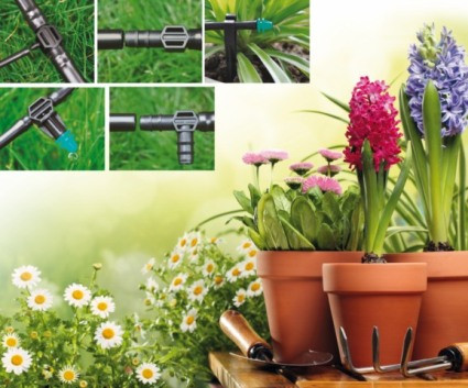 RIEGO JARD 16-4MM GOTEO NATUUR NE/AZ 30MAC. JGO NT104474 