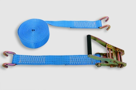 TRINCAJE AMARRE GANCHO ABIERTO 50MM 8,5MT 1750/3500 KG CON BOLSA TRANSPORTE