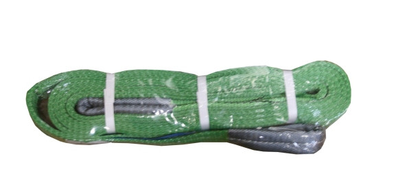 ESLINGA ELEVAC PLANA 2000X2MT ABIERTA DOB.BANDA VERDE NIVEL 