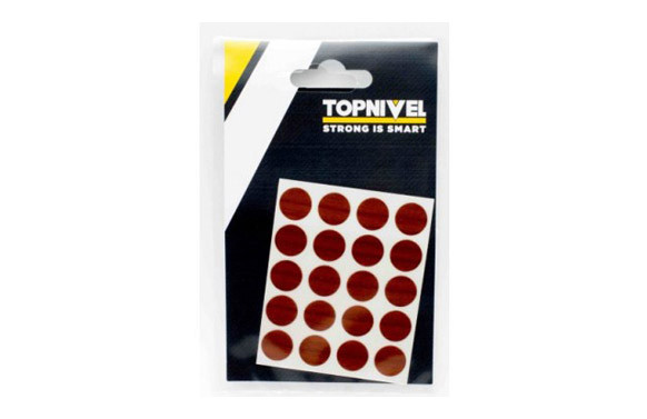 TAPON CUBRETORNILLO ADHESIVO SAPELI 20UDS