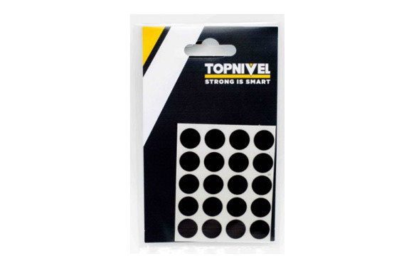 TAPON CUBRETORNILLO ADHESIVO WENGUE 20UDS