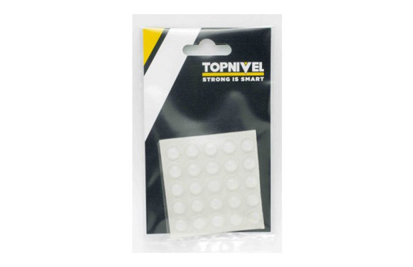 TOPE PROT.GOLPES 10X 3MM ADH ANTIDESL TRA NIVEL 25 PZ 