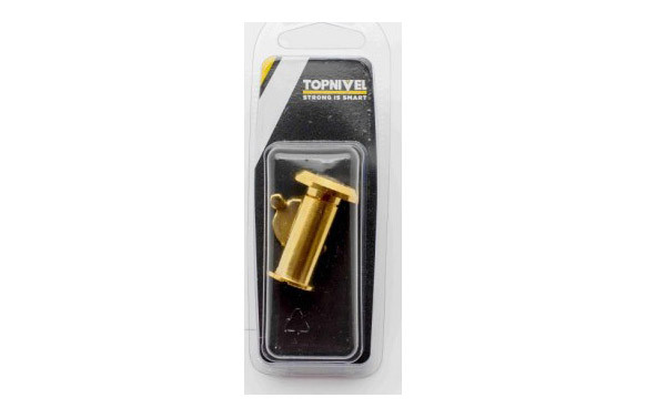 MIRILLA 180º CON TAPA Ø 14 MM 35-60 DORADA